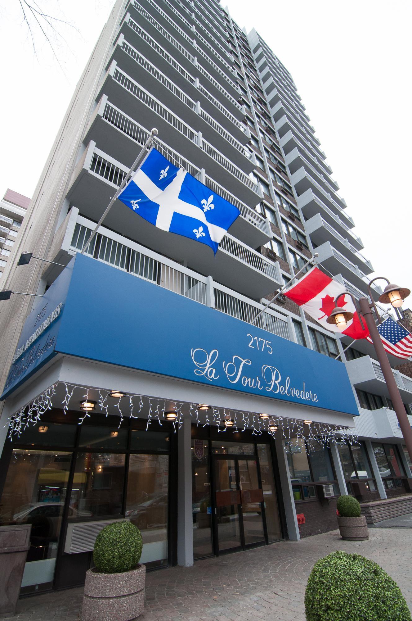Hotel La Tour Belvédѐre Montreal Exterior foto
